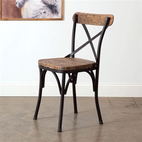 what are metal farm house chairs|rustic metal chairs.